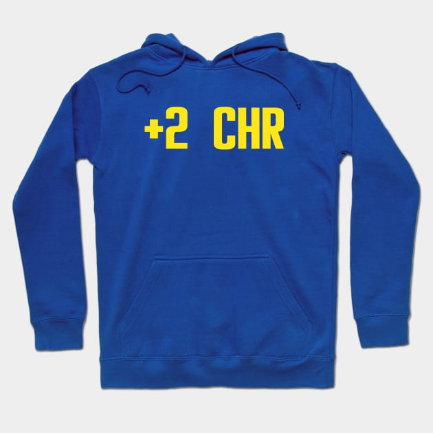 +2 Charisma Hoodie by chuckfinleyart